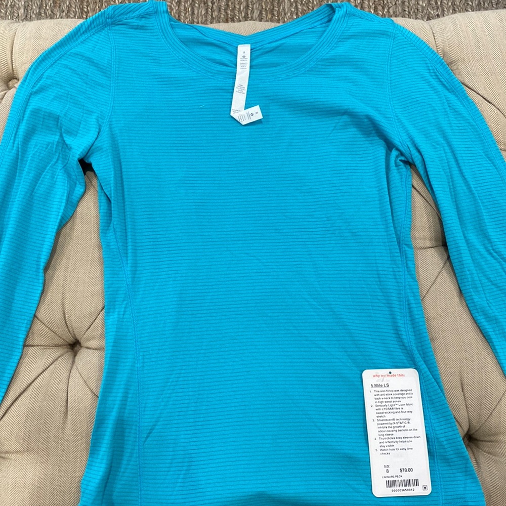 LULULEMON 5 MILE LS